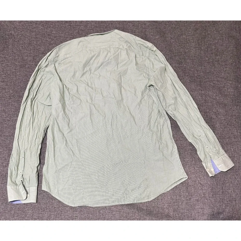 Banana Republic Slim Fit Men's XL Striped Long Sleeve‎ Shirt